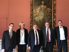 Meeting with Director General of the International Institute for Applied Systems Analysis (IIASA) Dr. Albert van Jaarsveld